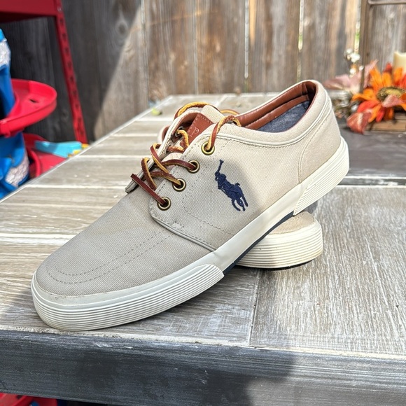 Authentic POLO Ralph Lauren shoes men’s size 8.5 - Picture 4 of 5